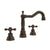 Rohl AC107X-2 Arcana Widespread Lavatory Faucet With Column Spout
