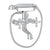 Rohl AC7X Arcana Exposed Wall Mount Tub Filler - Parent