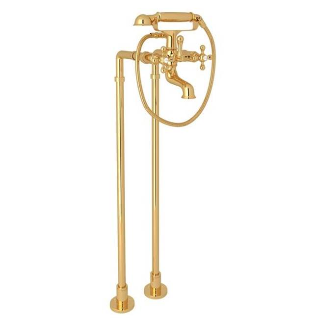 Rohl ACKIT7383NX Arcana Floor Mount Tub Filler