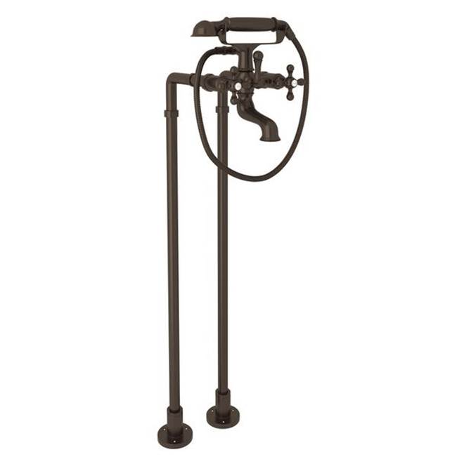 Rohl ACKIT7383NX Arcana Floor Mount Tub Filler