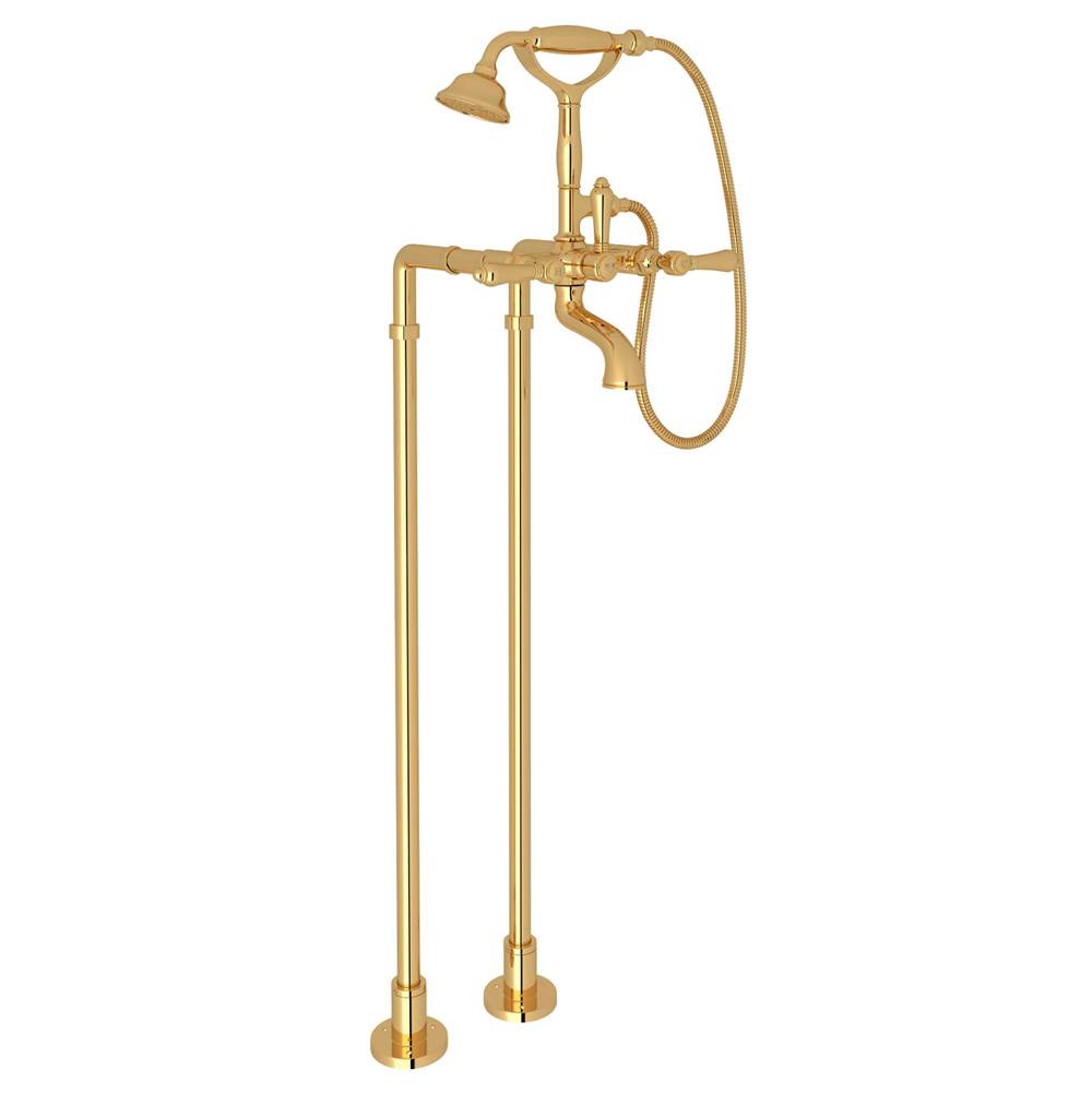 Rohl AKIT1401NLM Floor Mount Tub Filler
