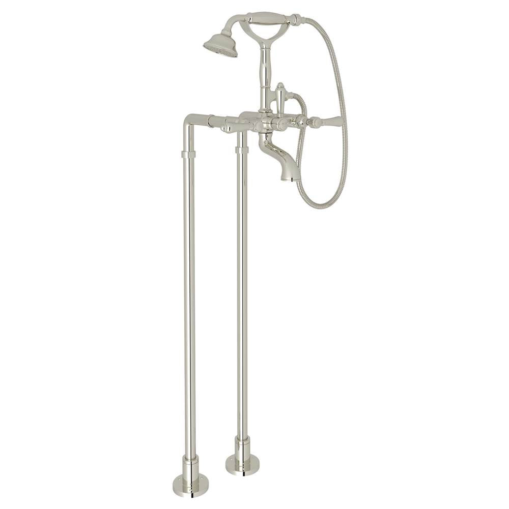 Rohl AKIT1401NLM Floor Mount Tub Filler