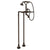 Rohl AKIT1401NLM Floor Mount Tub Filler