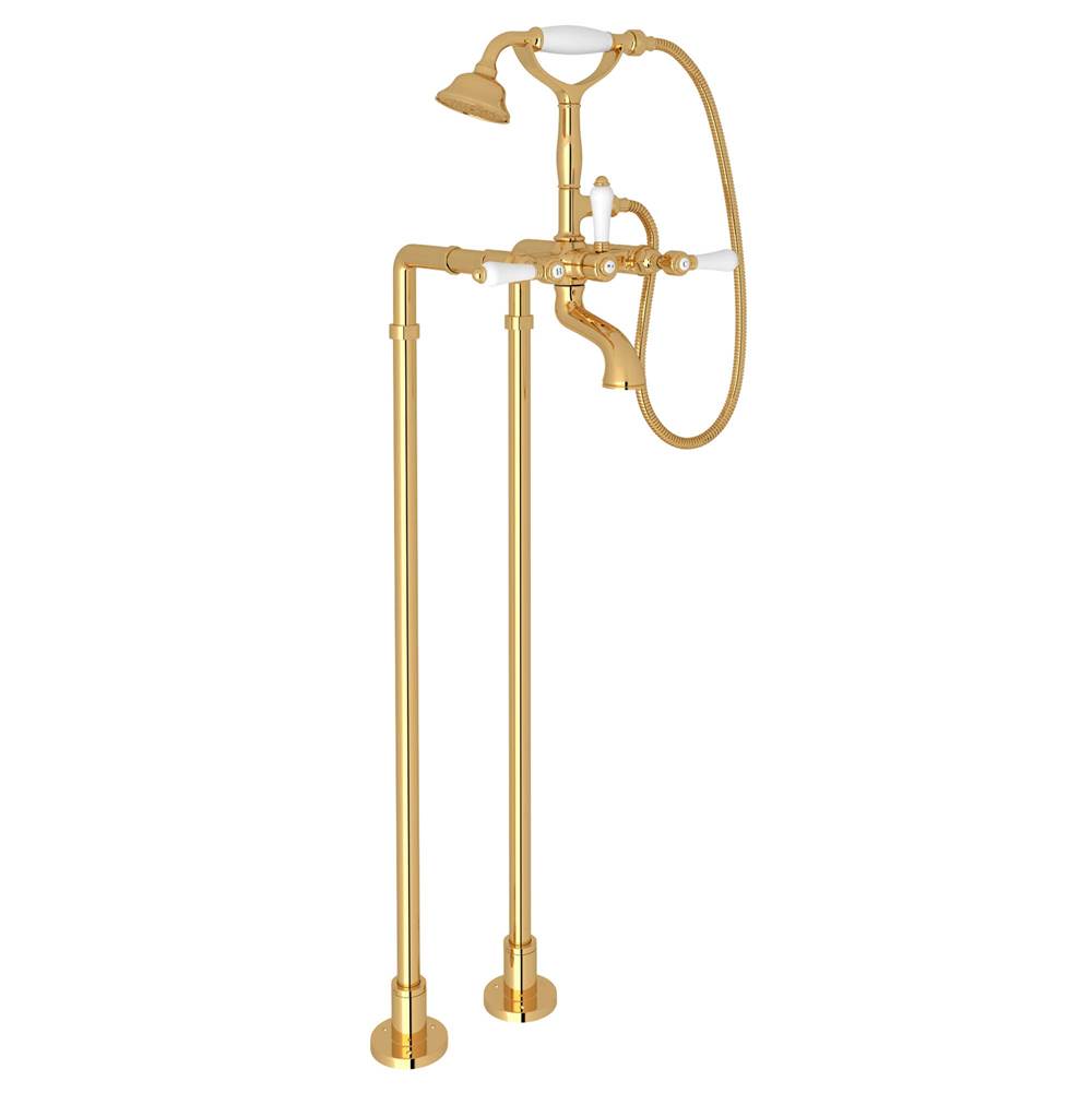 Rohl AKIT1401NLP Floor Mount Tub Filler