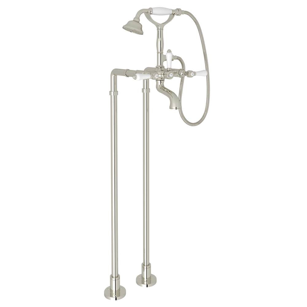 Rohl AKIT1401NLP Floor Mount Tub Filler