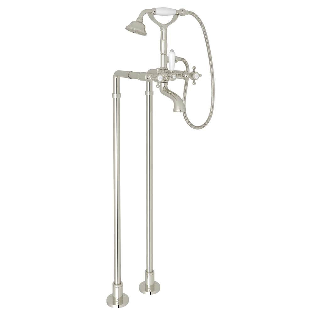 Rohl AKIT1401NXM Floor Mount Tub Filler
