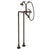 Rohl AKIT1401NXM Floor Mount Tub Filler