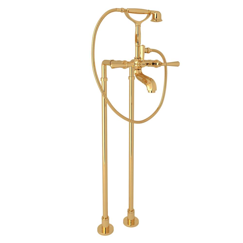 Rohl AKIT1901NLM Palladian Floor Mount Tub Filler