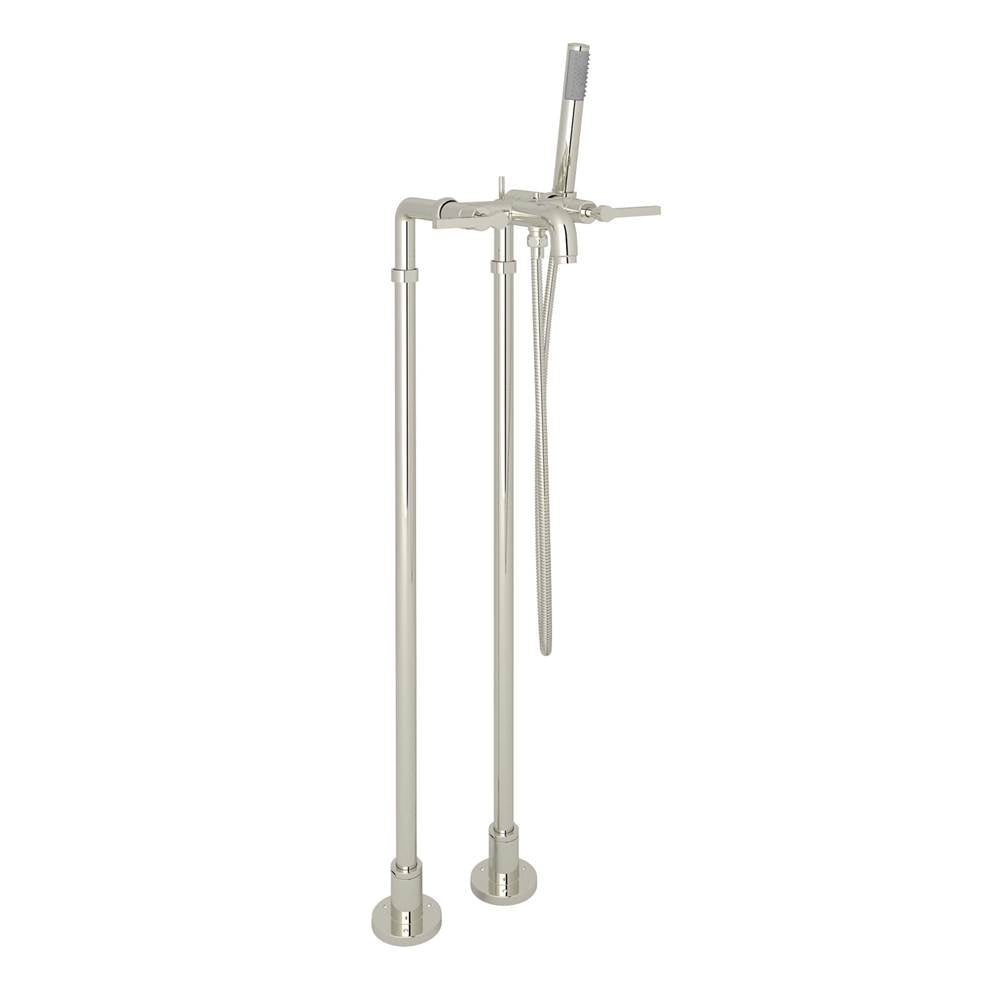 Rohl AKIT2202NLM Lombardia Floor Mount Tub Filler