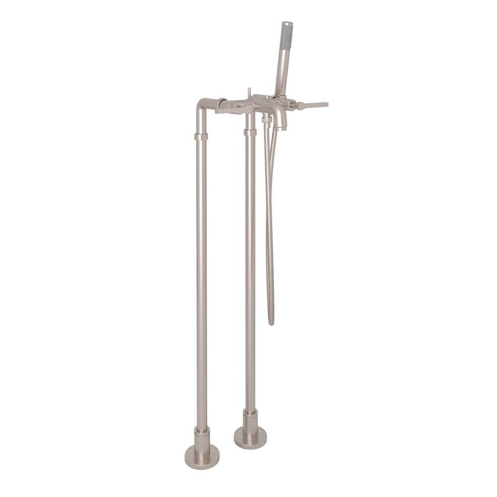 Rohl AKIT2202NLM Lombardia Floor Mount Tub Filler