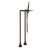 Rohl AKIT2202NLM Lombardia Floor Mount Tub Filler