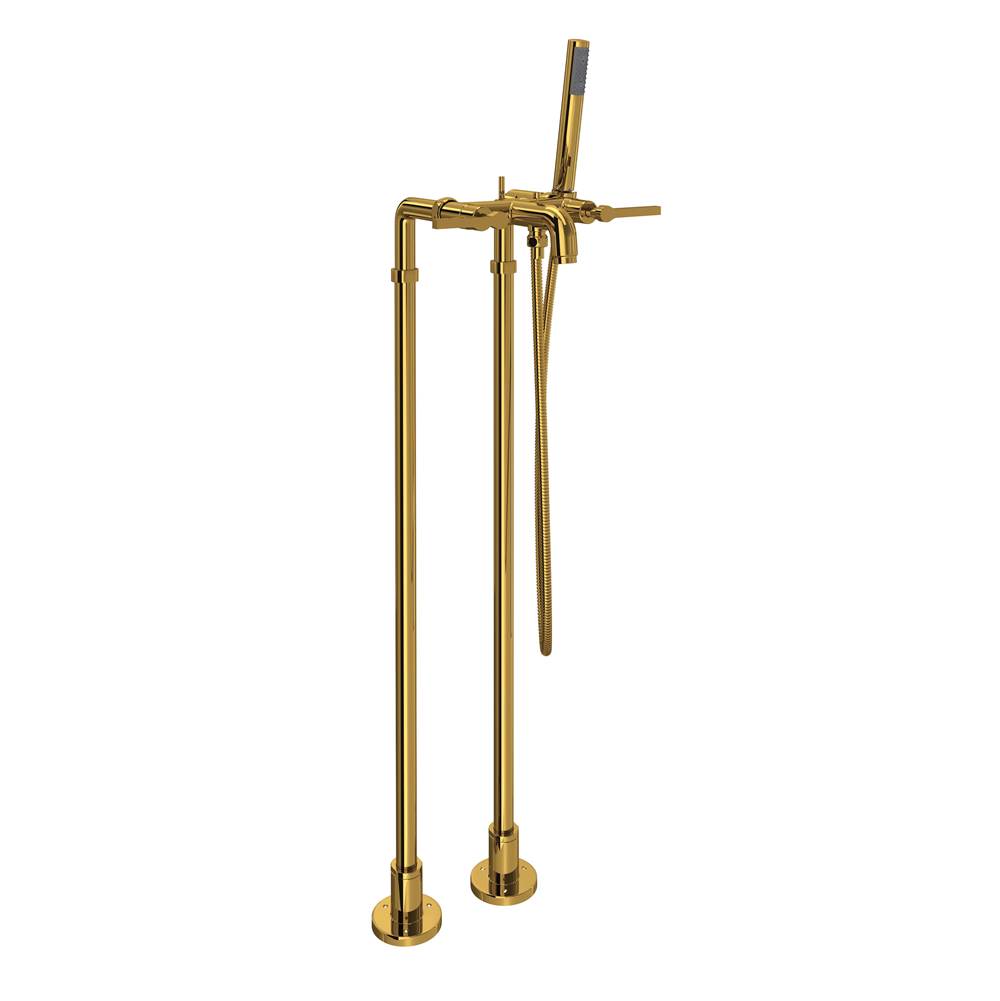 Rohl AKIT2202NLM Lombardia Floor Mount Tub Filler