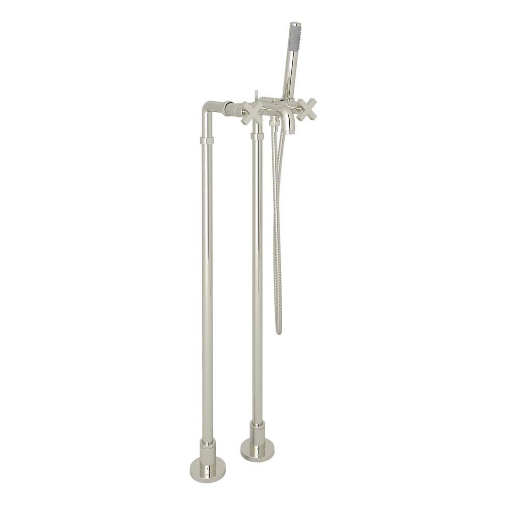 Rohl AKIT2202NXM Lombardia Floor Mount Tub Filler