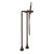 Rohl AKIT2202NXM Lombardia Floor Mount Tub Filler
