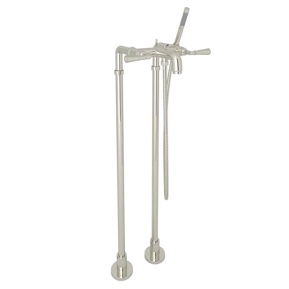 Rohl AKIT2302NLM San Giovanni Floor Mount Tub Filler