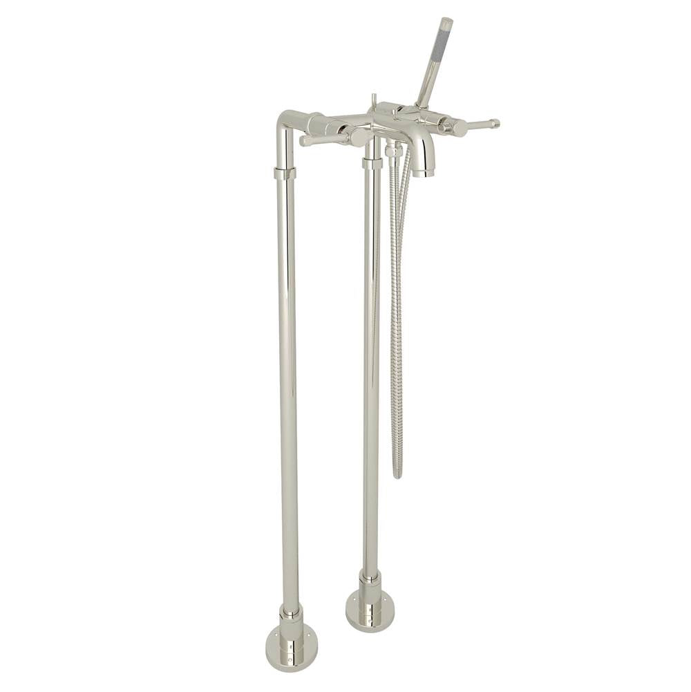 Rohl AKIT3302NIL Campo Floor Mount Tub Filler