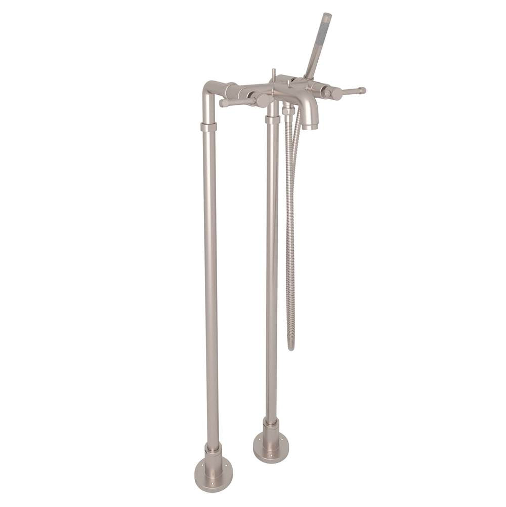 Rohl AKIT3302NIL Campo Floor Mount Tub Filler