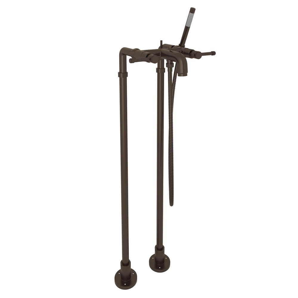 Rohl AKIT3302NIL Campo Floor Mount Tub Filler