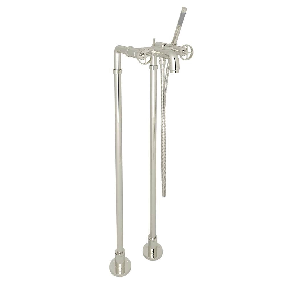 Rohl AKIT3302NIW Campo Floor Mount Tub Filler