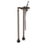 Rohl AKIT3302NIW Campo Floor Mount Tub Filler