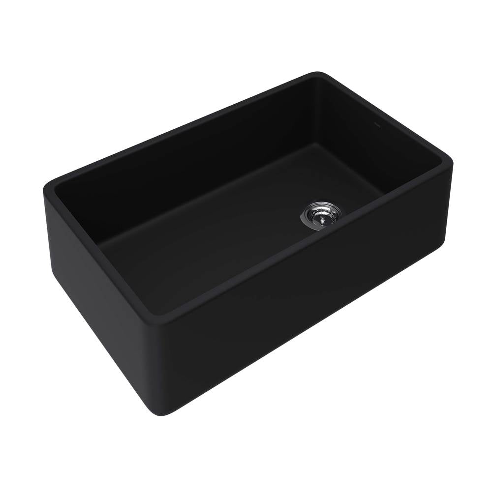 Rohl AL3220AF1 Allia 32" Fireclay Single Bowl Farmhouse Apron Front Kitchen Sink