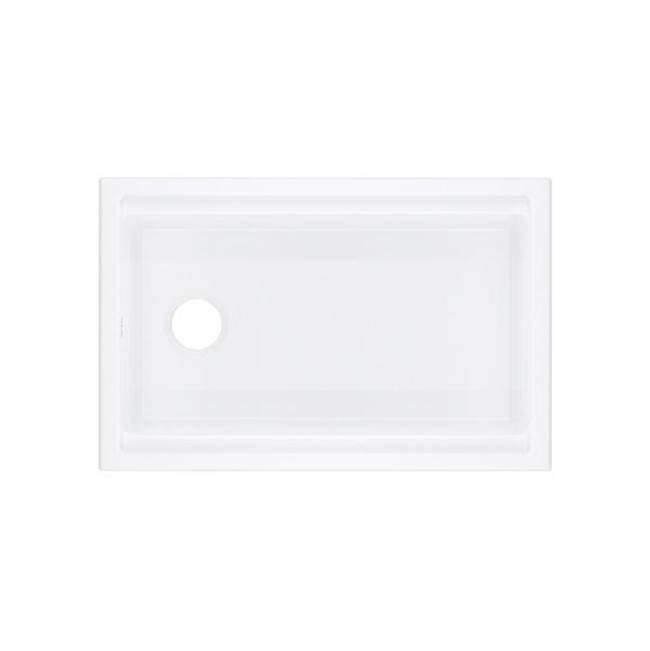 Rohl ALUM3019WS Allia 30" Fireclay Undermount Chef/Workstation Sink - Parent