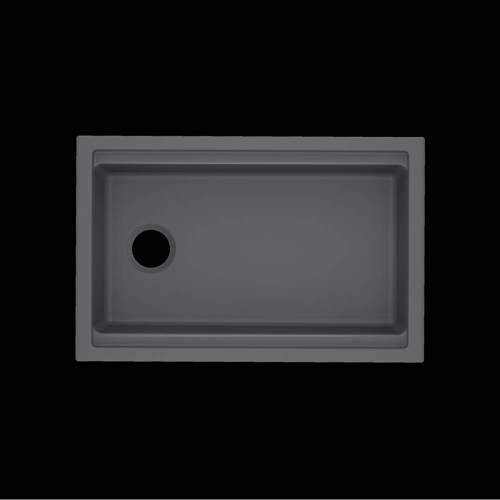 Rohl ALUM3019WS Allia 30" Fireclay Undermount Chef/Workstation Sink