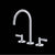 Rohl AM08D3LM Amahle Widespread Lavatory Faucet With C-Spout