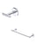Rohl AM25WTB18 Amahle 18" Towel Bar