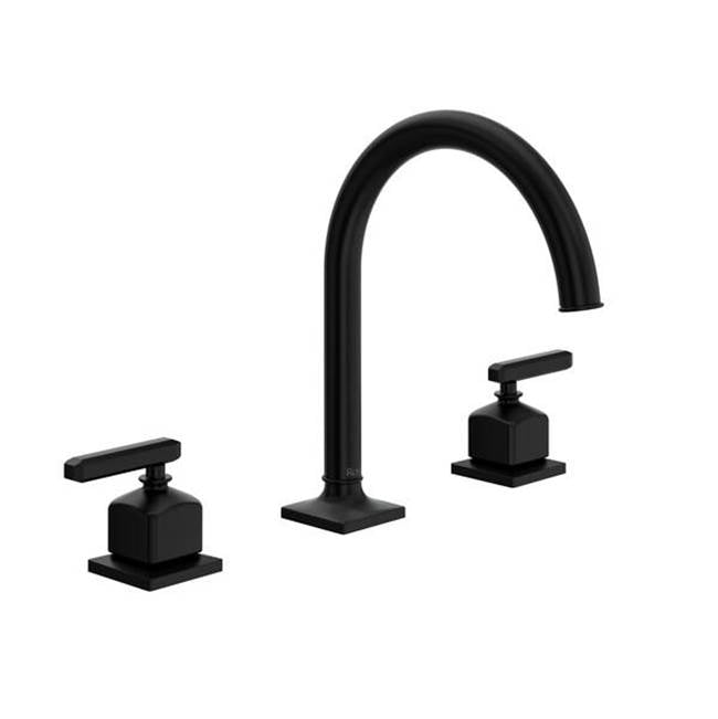 Rohl AP08D3LM Apothecary Widespread Lavatory Faucet With C-Spout