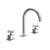 Rohl AP08D3XM Apothecary Widespread Lavatory Faucet With C-Spout