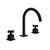 Rohl AP08D3XM Apothecary Widespread Lavatory Faucet With C-Spout