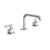 Rohl AP09D3LM Apothecary Widespread Lavatory Faucet With U-Spout