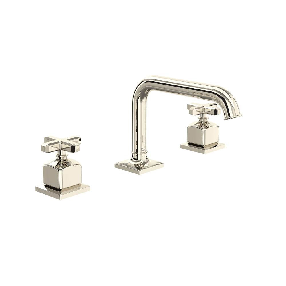 Rohl AP09D3XM Apothecary Widespread Lavatory Faucet With U-Spout