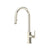 Rohl AP55D1LM Apothecary Pull-Down Kitchen Faucet With C-Spout