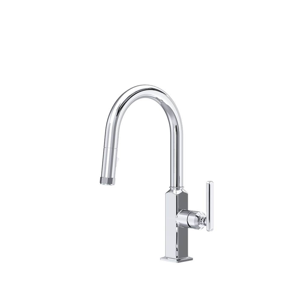 Rohl AP65D1LM Apothecary Pull-Down Bar/Food Prep Kitchen Faucet