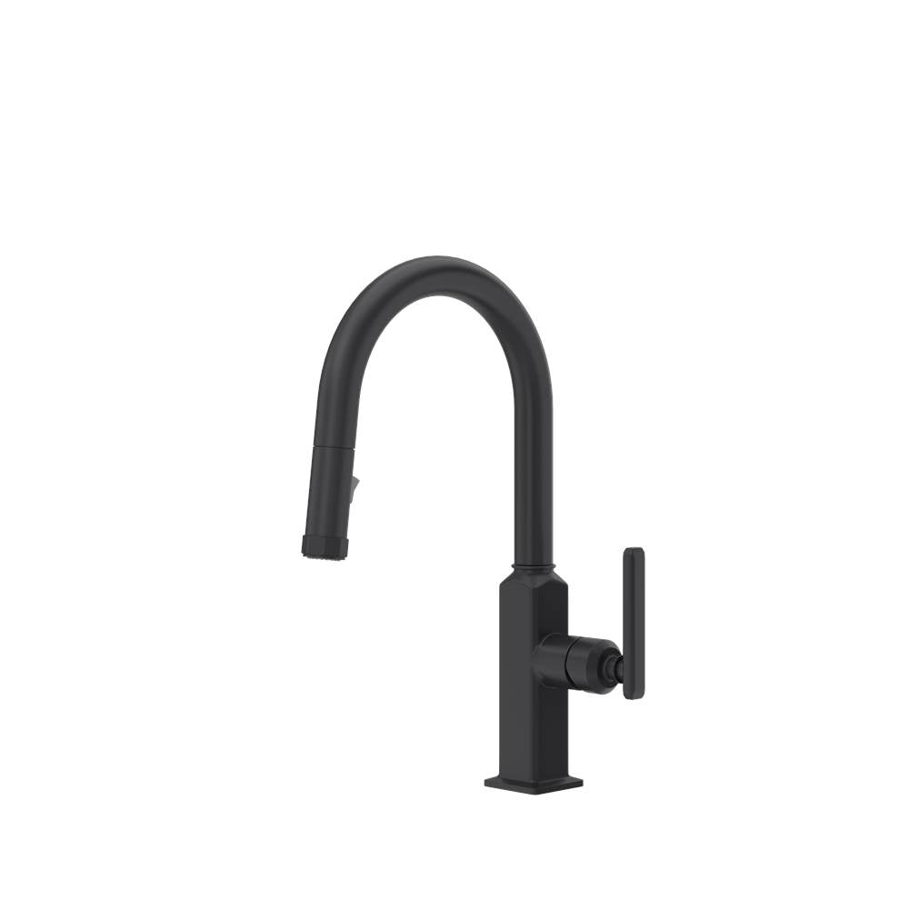 Rohl AP65D1LM Apothecary Pull-Down Bar/Food Prep Kitchen Faucet