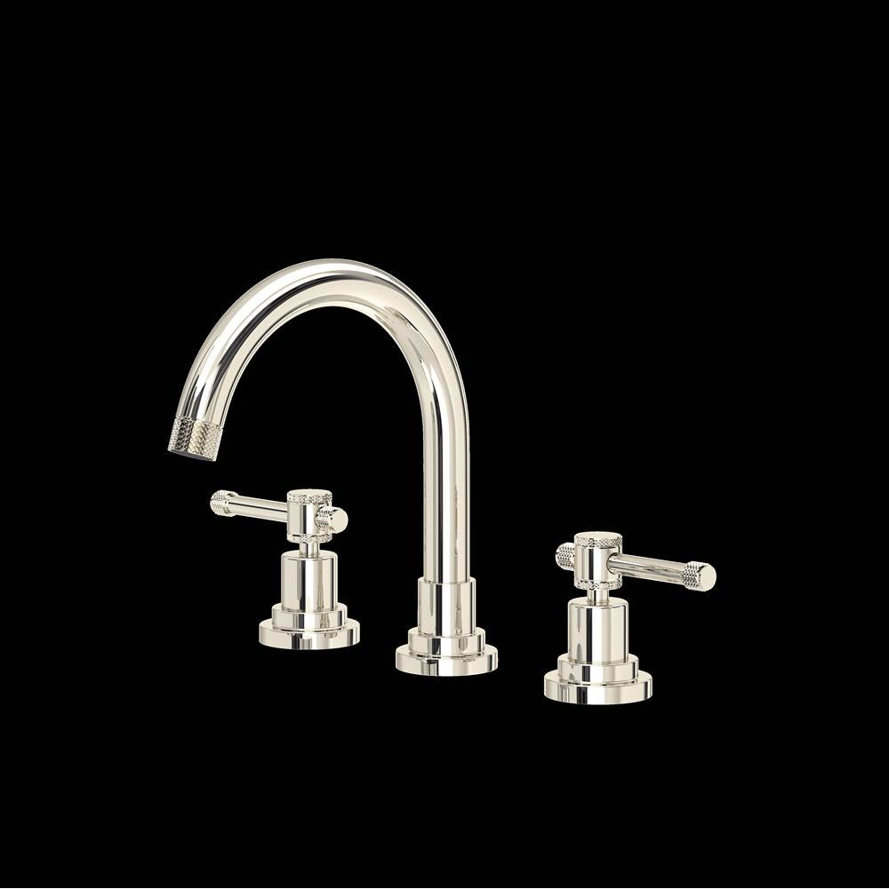 Rohl CP08D3IL Campo Widespread Lavatory Faucet With C-Spout