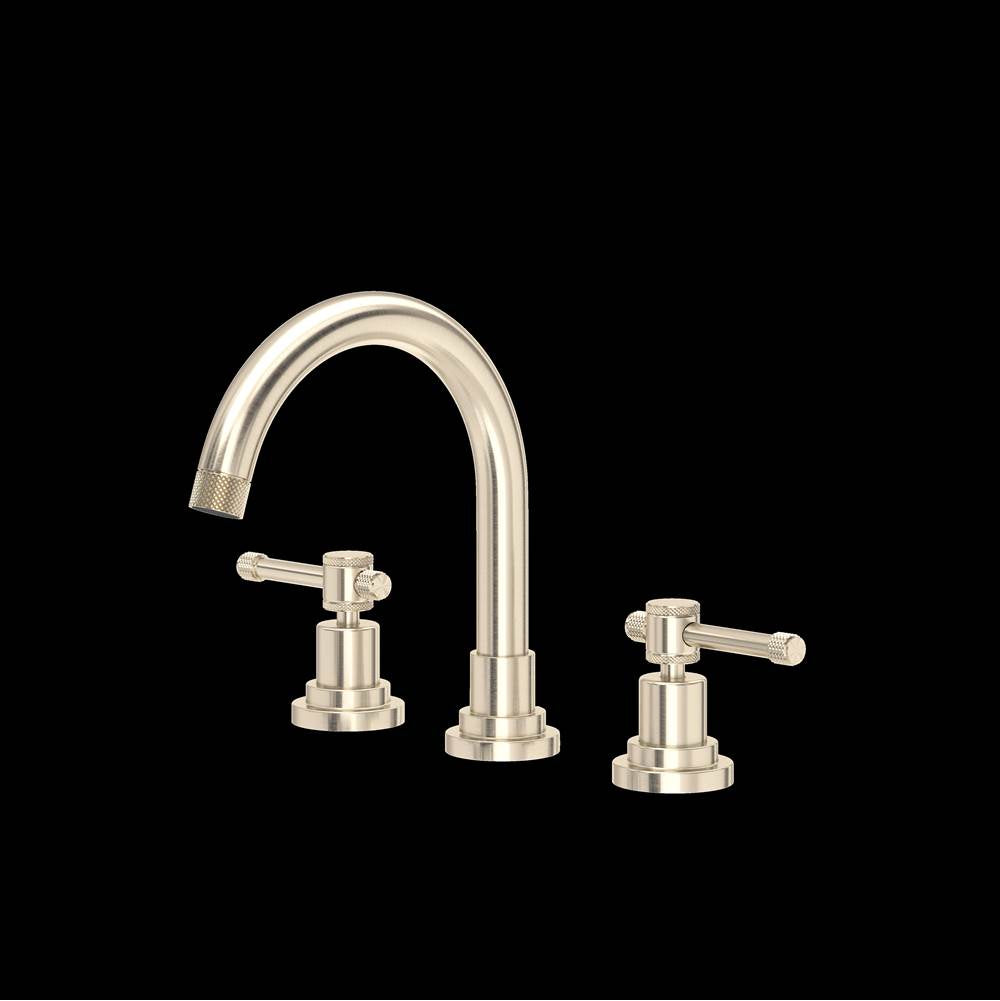 Rohl CP08D3IL Campo Widespread Lavatory Faucet With C-Spout