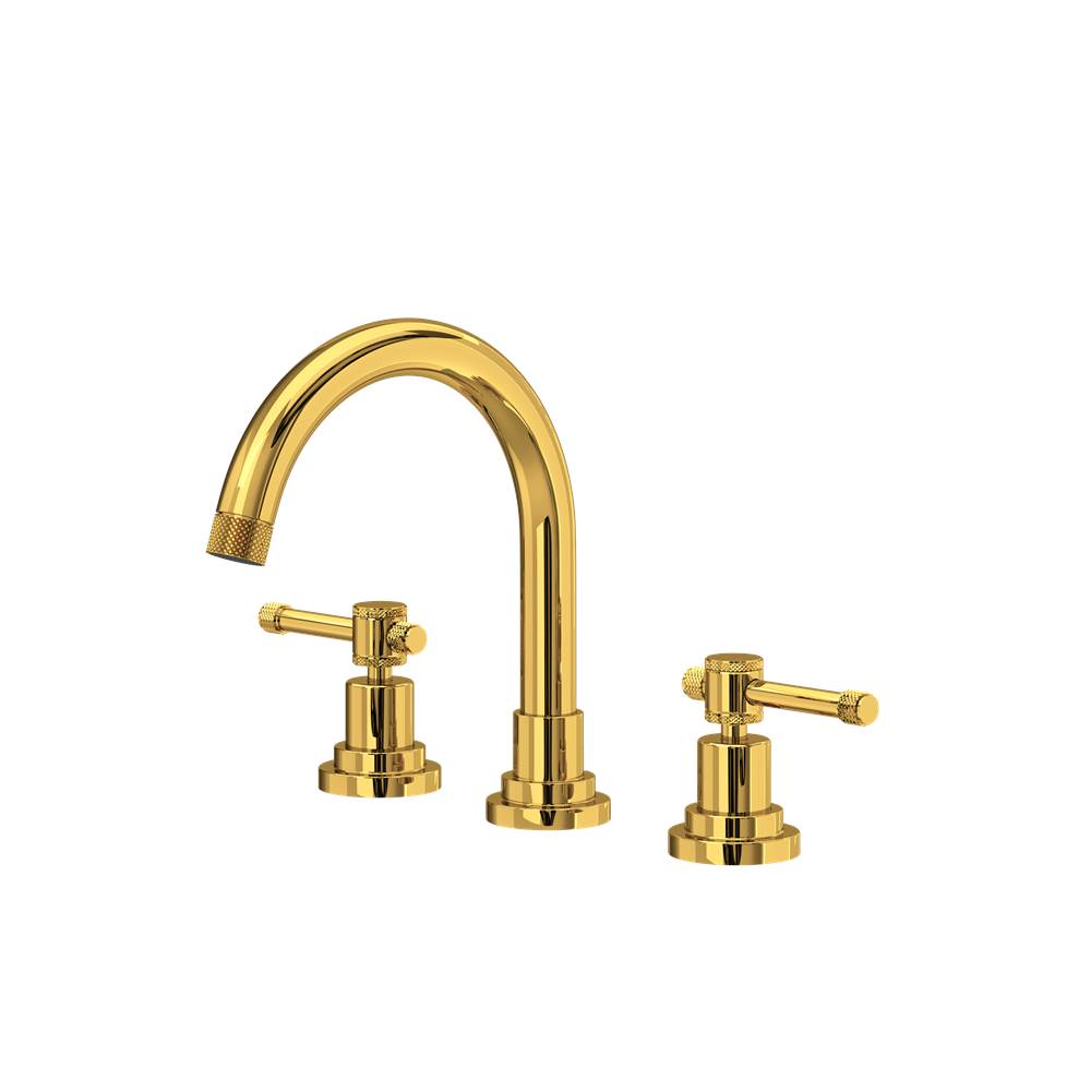 Rohl CP08D3IL Campo Widespread Lavatory Faucet With C-Spout