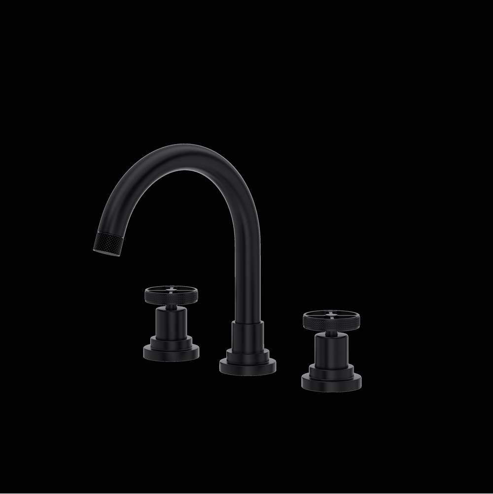 Rohl CP08D3IW Campo Widespread Lavatory Faucet With C-Spout