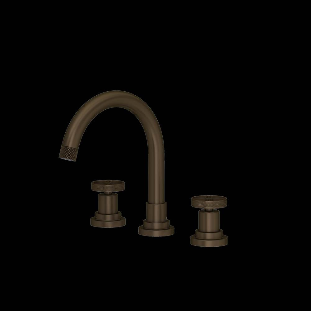 Rohl CP08D3IW Campo Widespread Lavatory Faucet With C-Spout