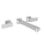 Rohl CU351L-TO-2 Quartile Wall Mount Lavatory Faucet Trim - Parent