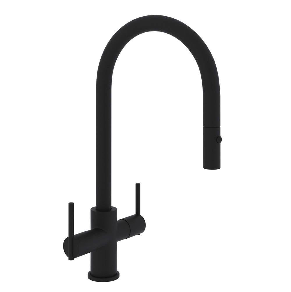 Rohl CY657L-2 Pirellone Two Handle Pull-Down Kitchen Faucet