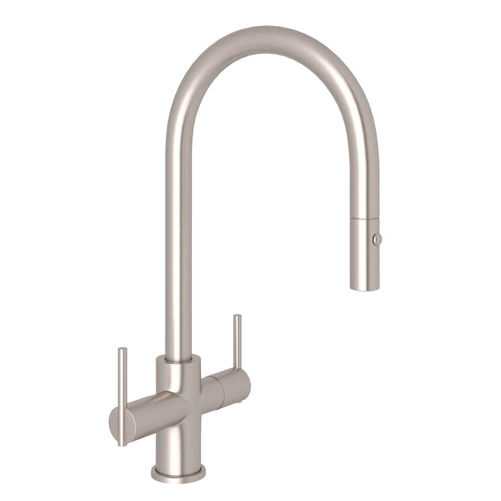 Rohl CY657L-2 Pirellone Two Handle Pull-Down Kitchen Faucet