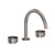 Rohl EC08D3IW Eclissi Widespread Lavatory Faucet With C-Spout
