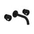 Rohl EC08W3IW Eclissi Wall Mount Lavatory Faucet Trim With C-Spout