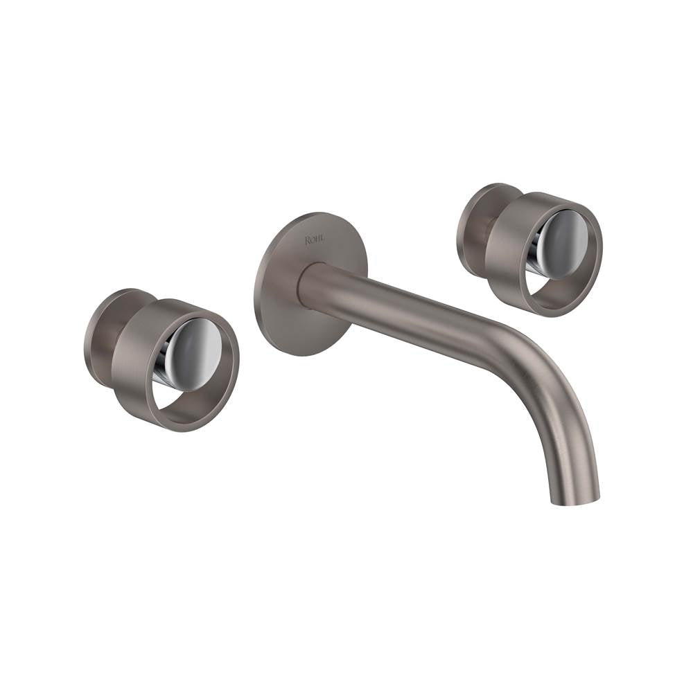 Rohl EC08W3IW Eclissi Wall Mount Lavatory Faucet Trim With C-Spout