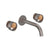 Rohl EC08W3IW Eclissi Wall Mount Lavatory Faucet Trim With C-Spout