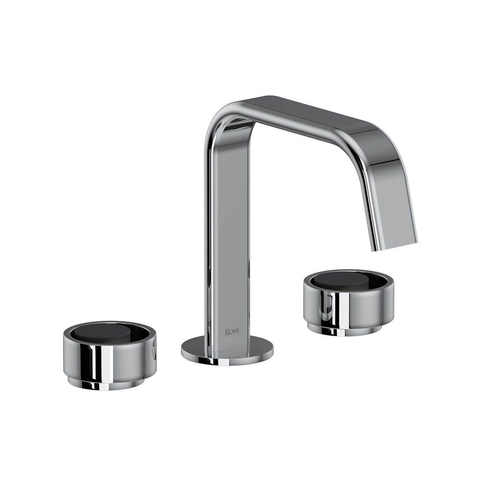Rohl EC09D3IW Eclissi Widespread Lavatory Faucet With U-Spout